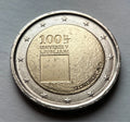 2 Euro 2019 | Slowenien | 100 Jahre Universität Ljubljana | Bi-Metall Gedenkmünze | schön