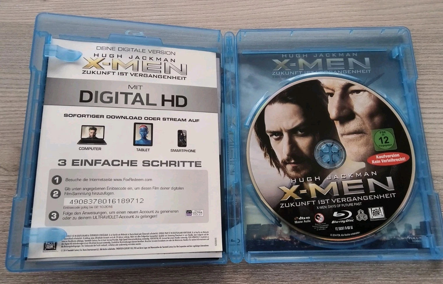 Blu-ray | X-Men: Zukunft Ist Vergangenheit | mit Hugh Jackman