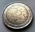 2 Euro 2013 | Finnland | 150. Jahrestag der 1. Sitzung des Parlaments | Bi-Metall Münze