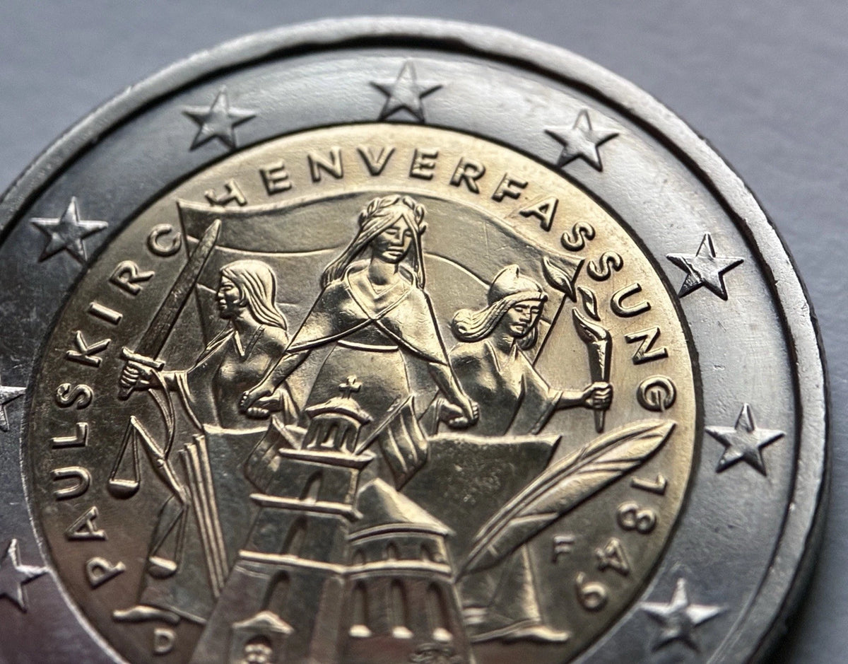 2 Euros Allemagne 2024 F - Paulskirche 175 ans de la Constitution de la Paulskirche