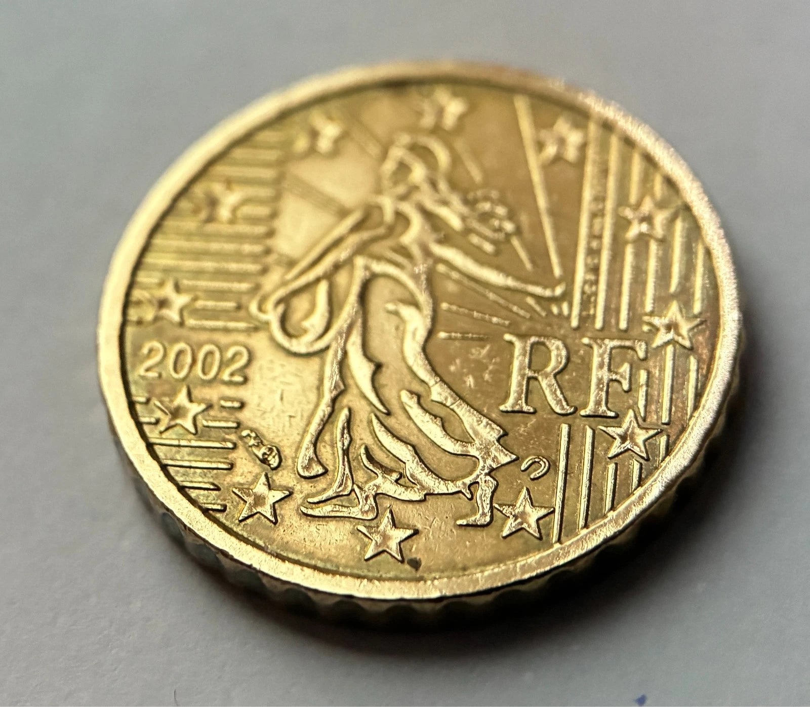 10 Cent 2002 | Frankreich | Säerin 'La Semeuse' | Nordisches Gold Münze