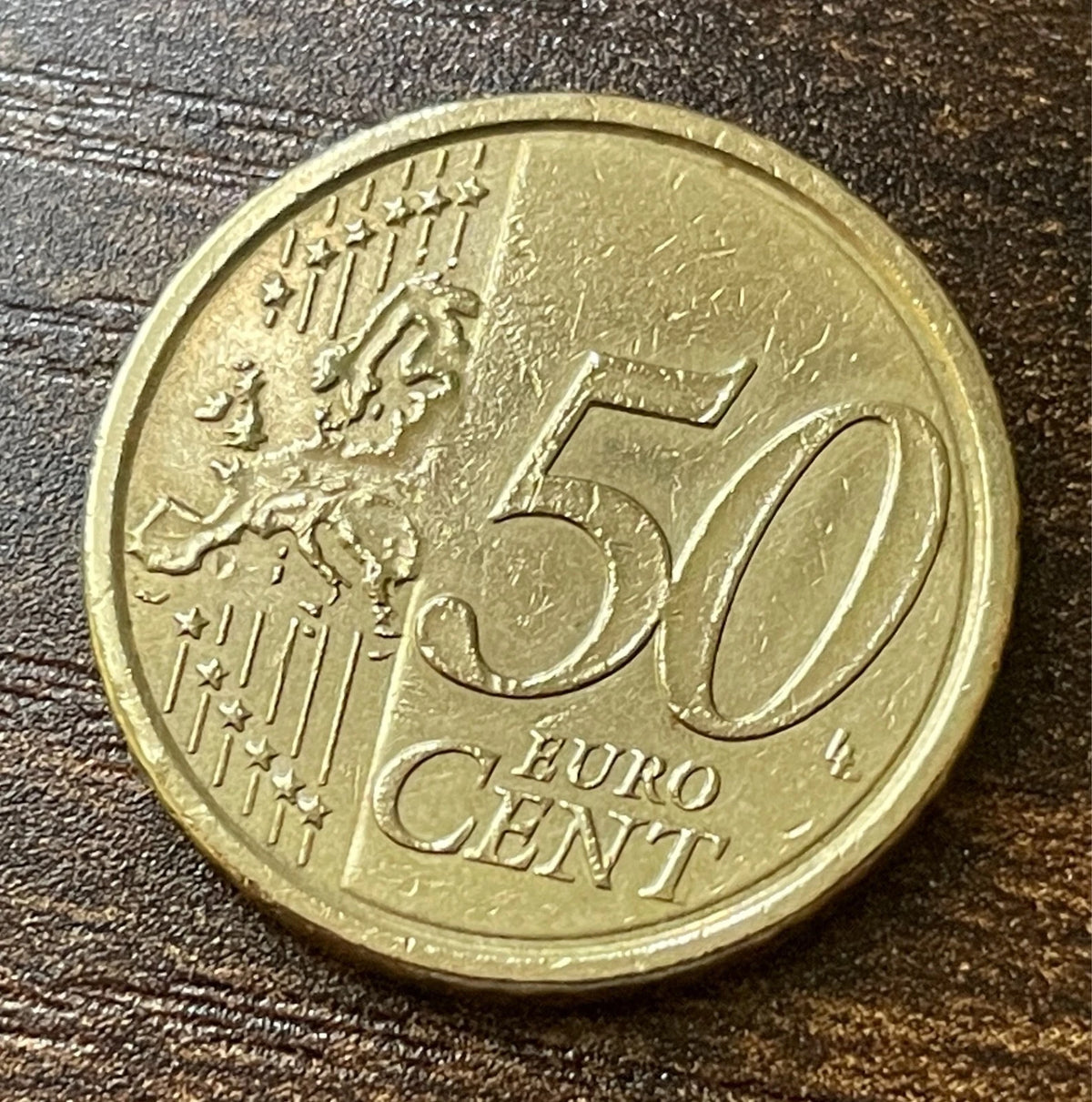 50 Cent 2012 | Vatikanstadt | Papst Benedikt XVI. | Nordisches Gold Münze | schön