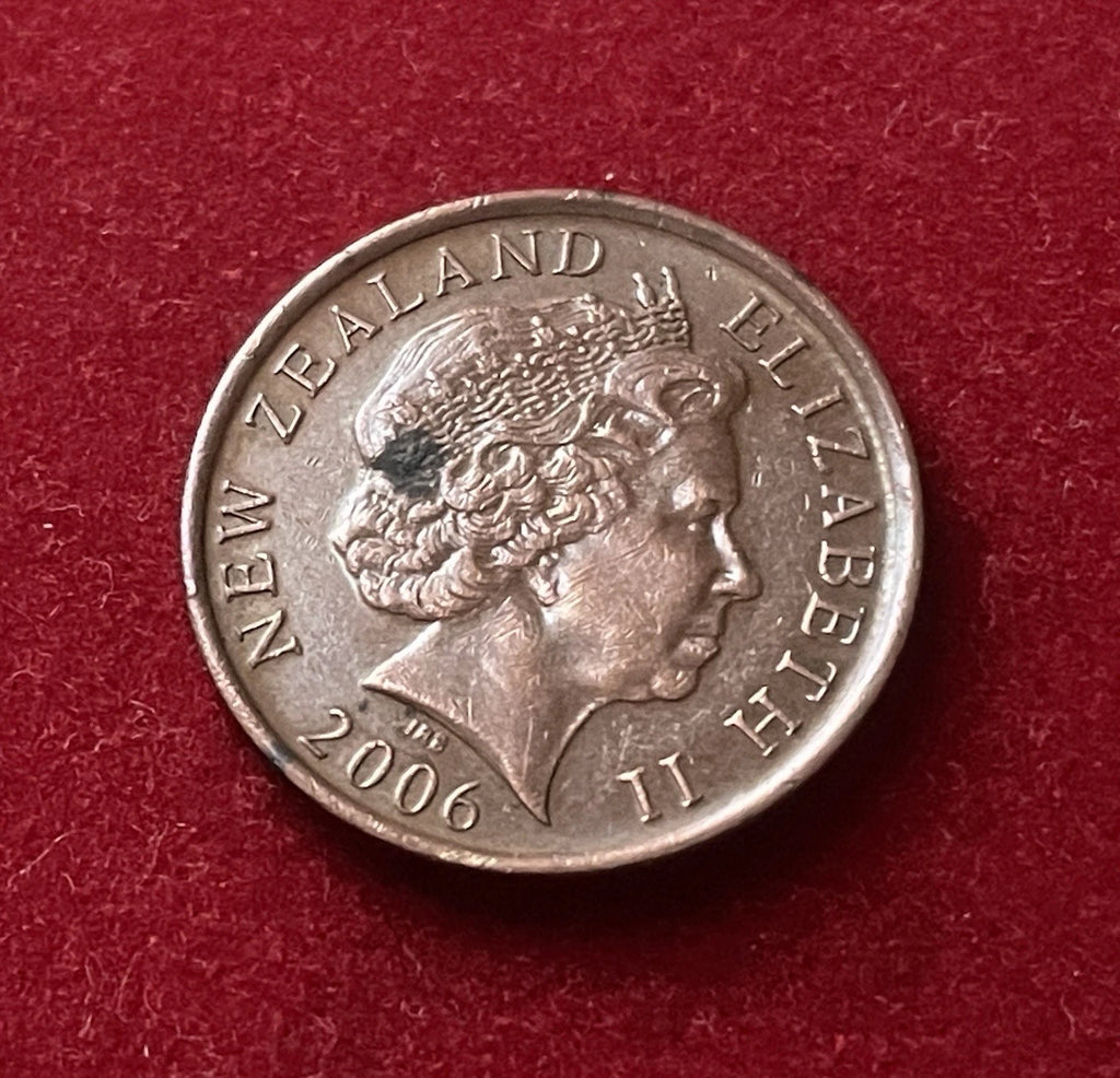 10 Cent 2006 | Neuseeland | Queen Elizabeth II. | Verkupferter Stahl Münze