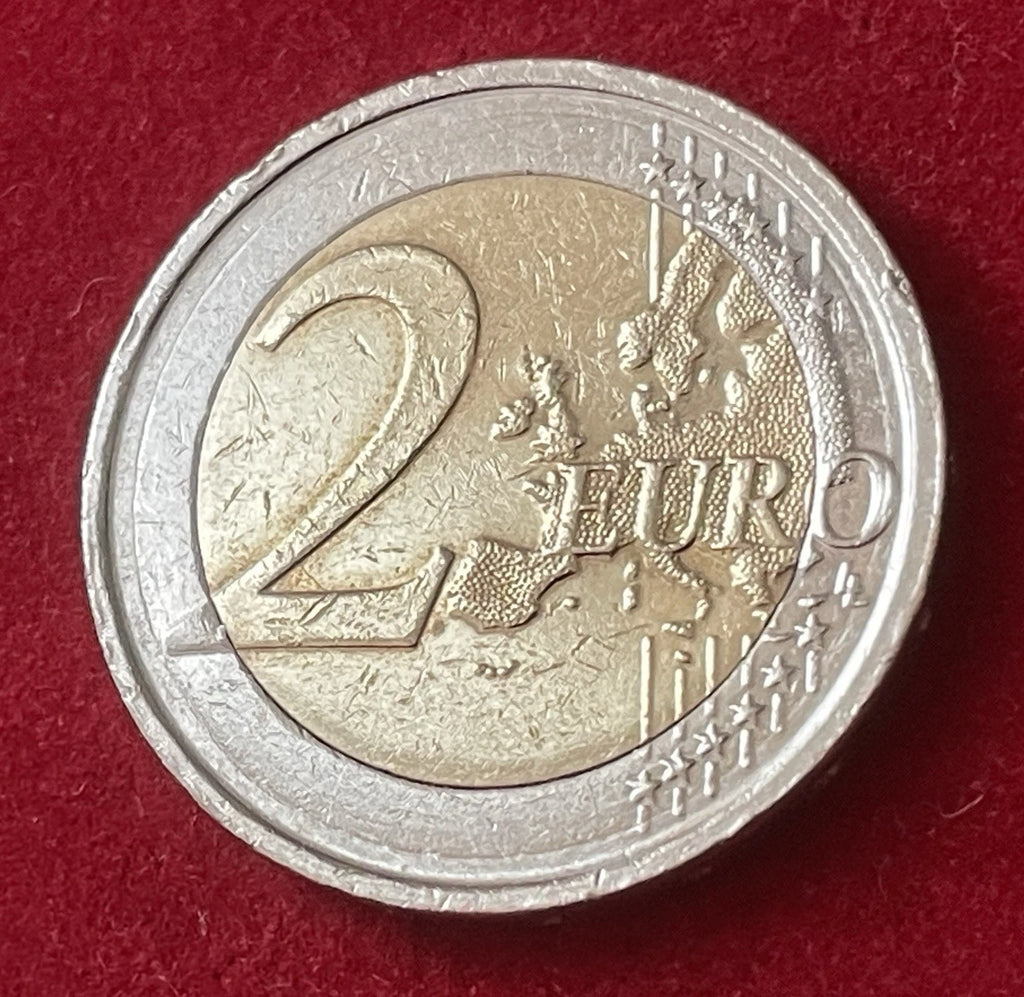 2 Euro 2010 | Belgien | Belgischer Vorsitz im Rat der EU | Bi-Metall Gedenkmünze | Sehr schön