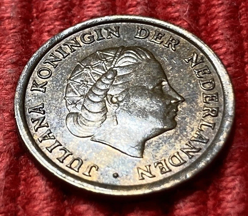 1 Cent 1953 | Niederlande | Juliana Koningin der Nederlanden | Bronze | Sehr guter Zustand