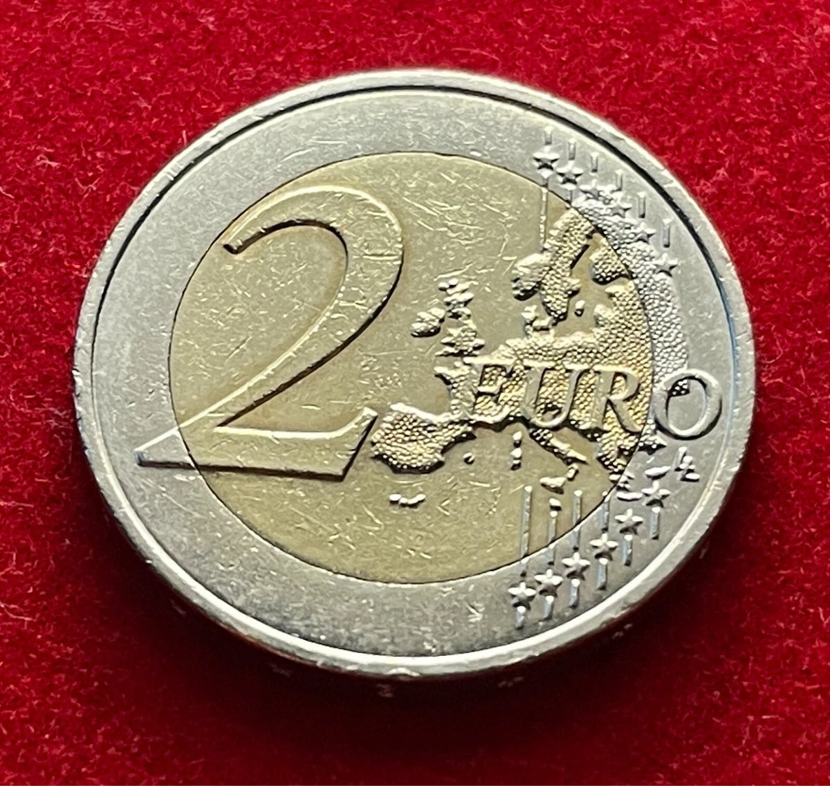 2 Euro 2015 | Frankreich | 225 Jahre Föderationsfest | Bi-Metall Gedenkmünze | Sehr schön