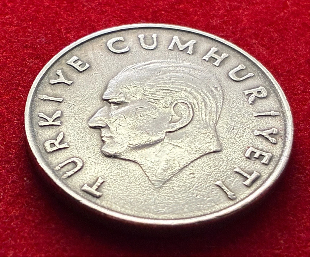 100 Lira 1987 | Türkei | Mustafa Kemal Atatürk | Kupfer-Zink-Nickel Münze | schön