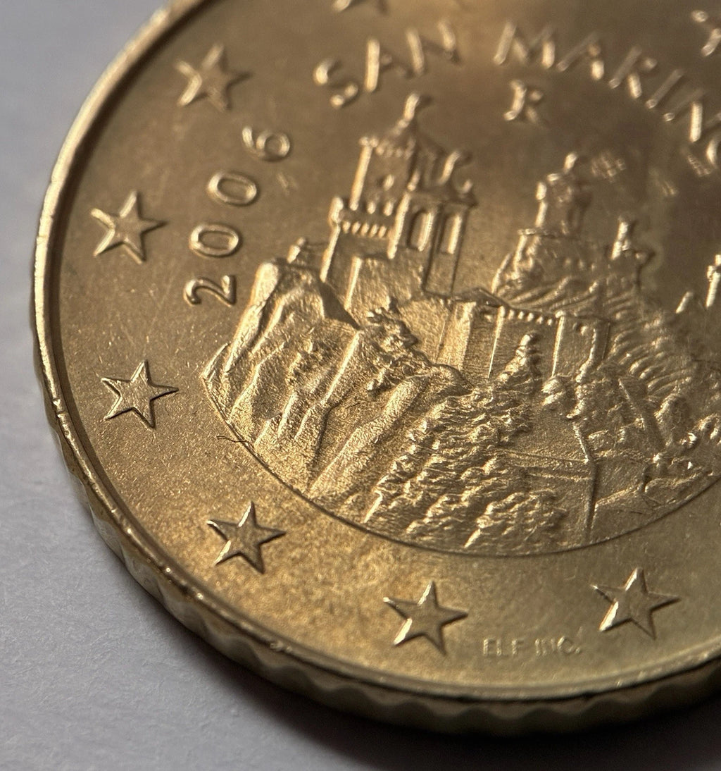 50 Cent San Marino 2006 – Euromünze „Drei Türme“