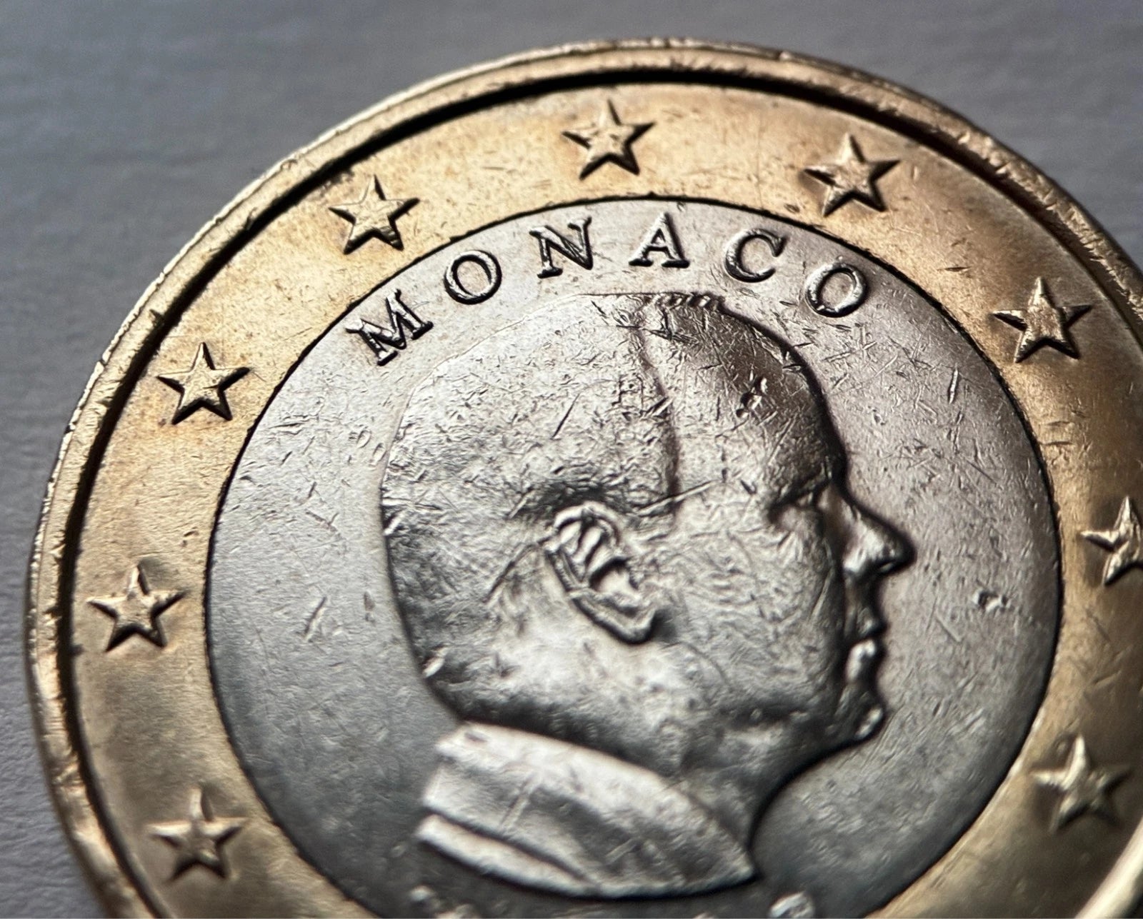 1 Euro 2022 | Monaco | Albert II. | Bi-Metall Münze