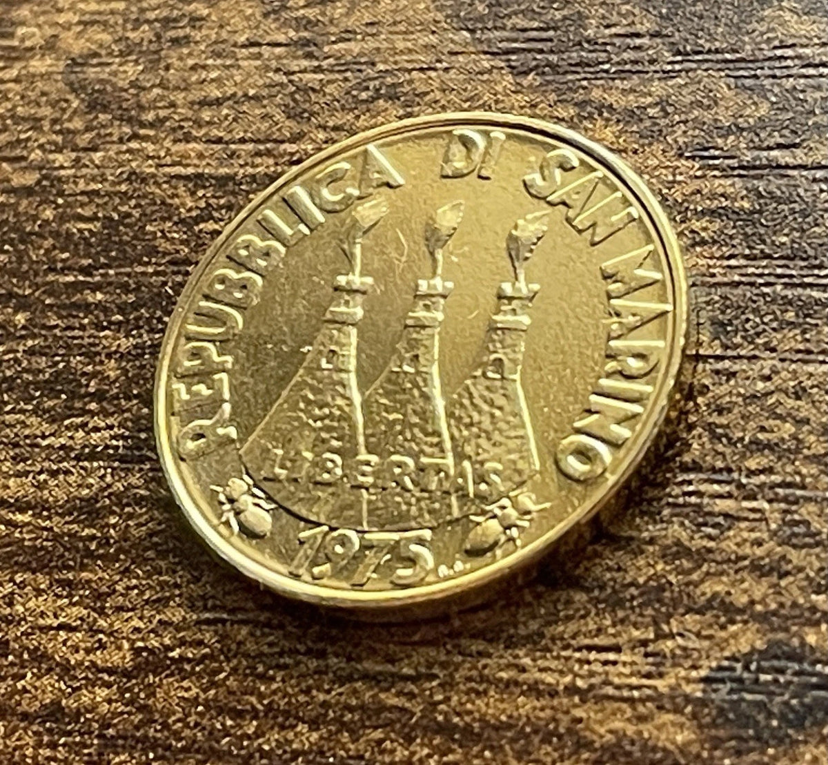 20 Lire 1975 | San Marino | Tierliebe | Aluminiumbronze Münze | schön