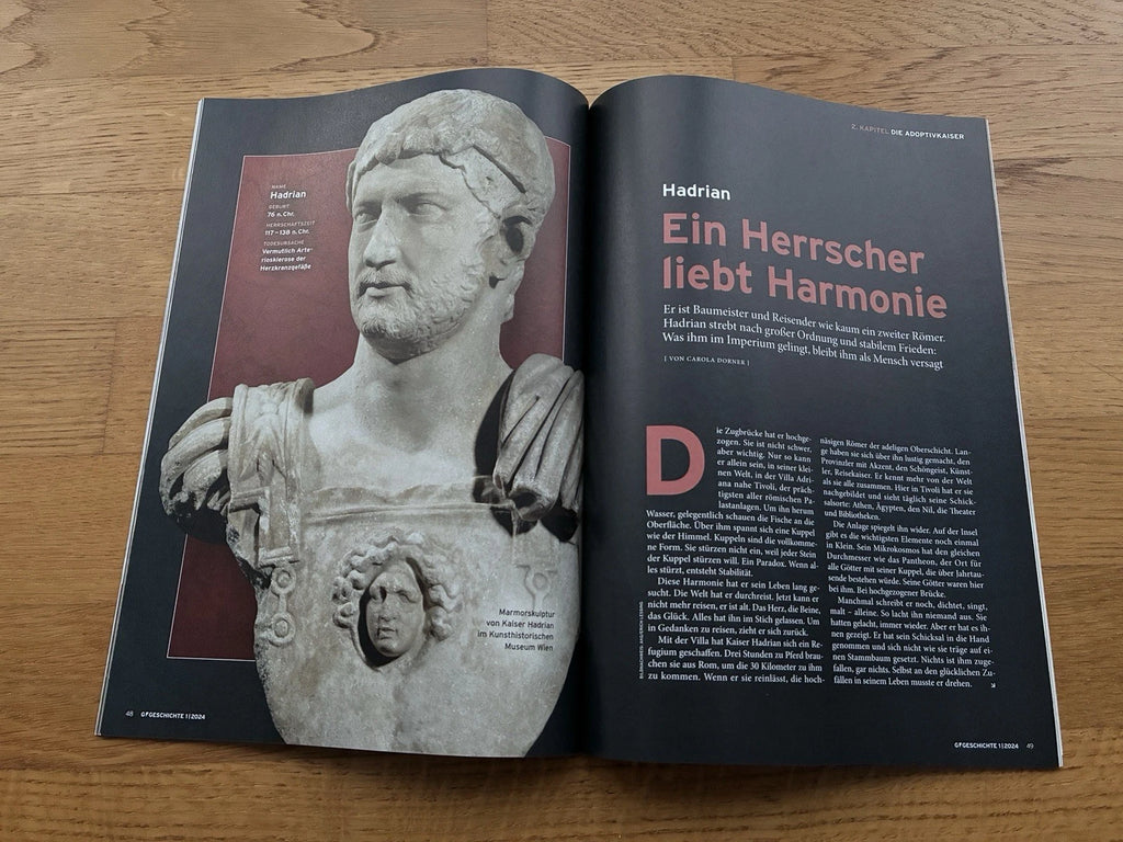 G Geschichte Magazin Nr. 1/2024 – Roms Goldenes Zeitalter: Die großen Kaiser von Trajan bis Mark Aurel | Zeitschrift | sehr guter Zustand