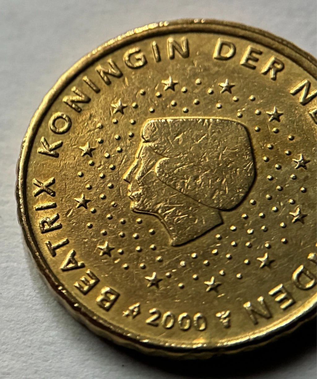 10 Cent 2000 | Niederlande | Königin Beatrix | Nordisches Gold Münze