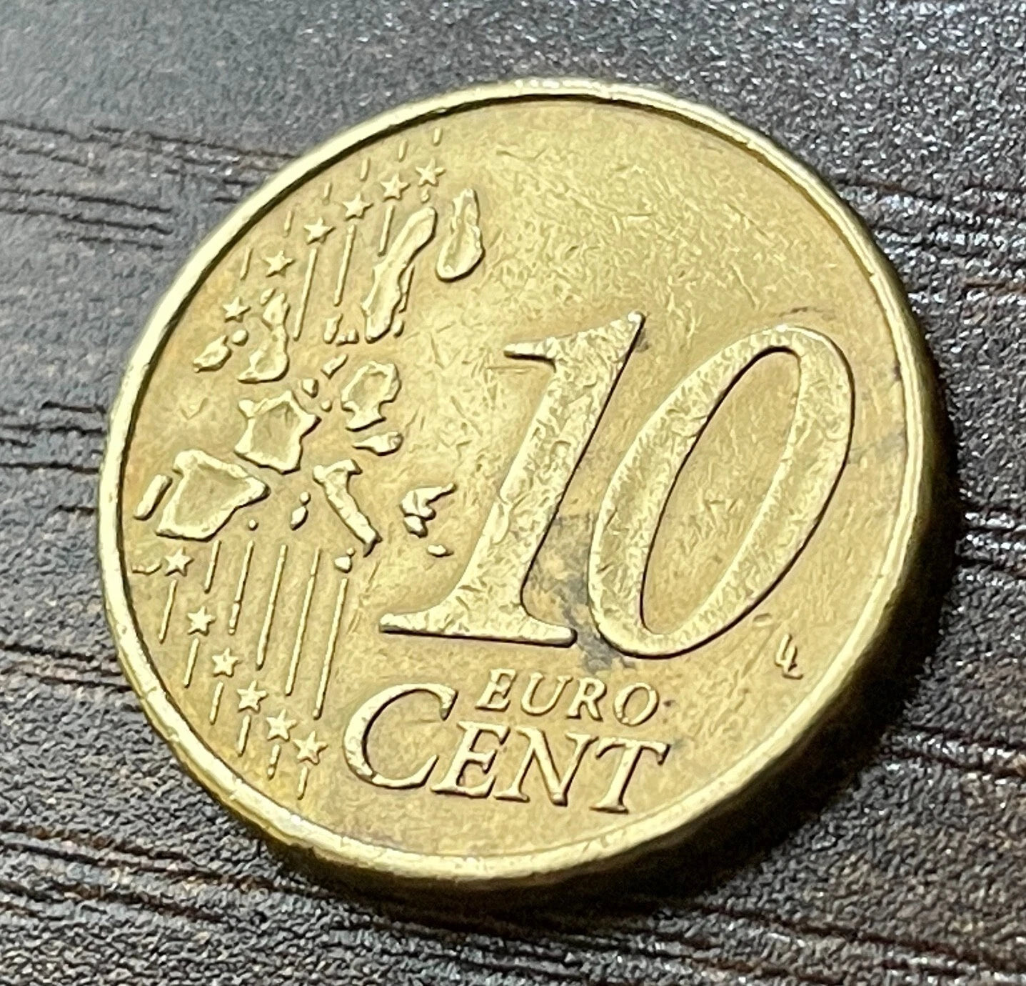 10 Cent 2002 | Portugal | sieben Burgen & fünf Wappen | Nordisches Gold Münze