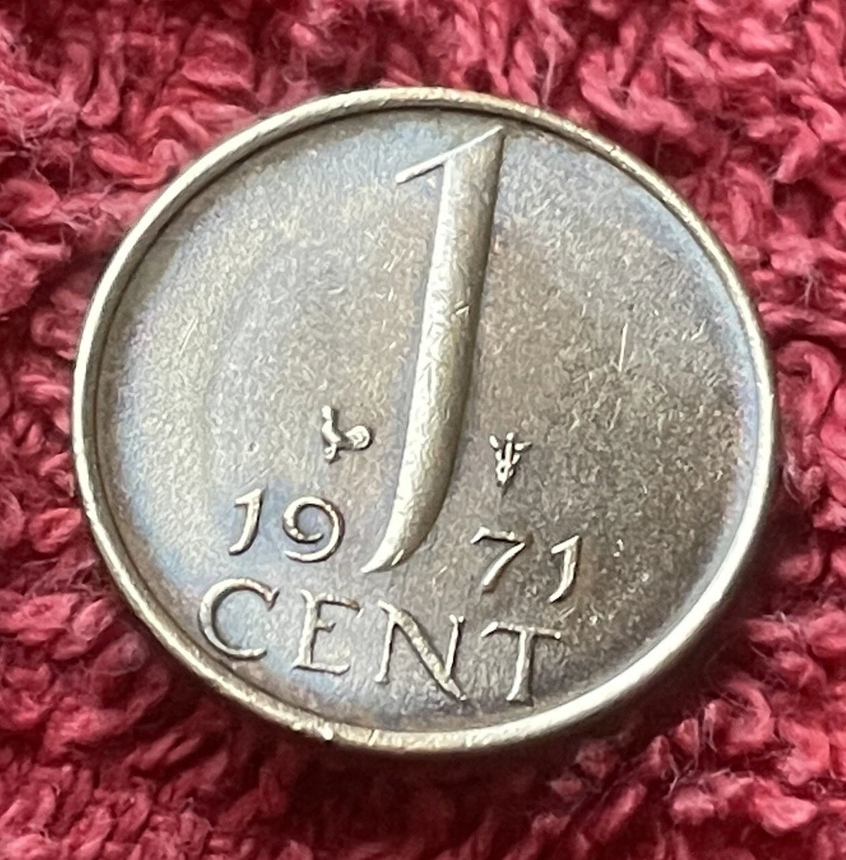 1 Cent 1971 | Niederlande | Juliana Koningin der Nederlanden | Bronze | Sehr guter Zustand