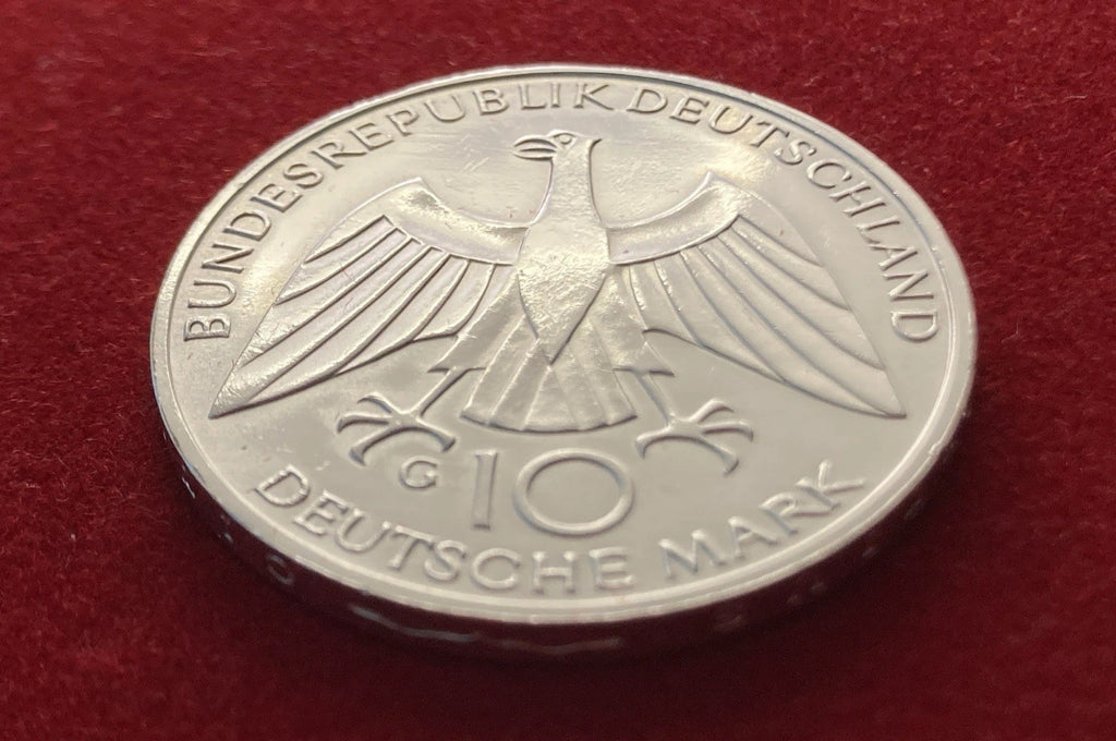 10 Deutsche Mark 1972 G | BRD | Olympische Spiele München | 625er Silber Münze | vorzüglich