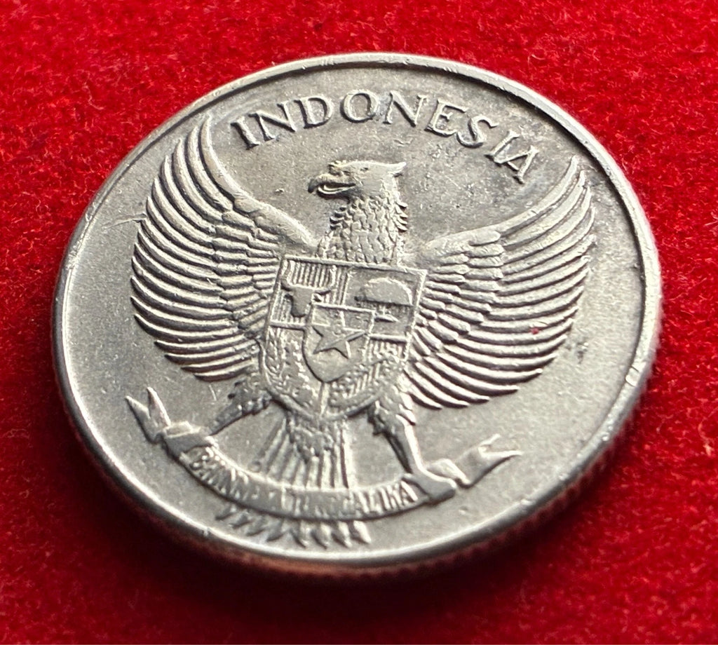 25 Sen 1957 | Indonesien | Garuda Pancasila | Aluminium Münze | vorzüglich
