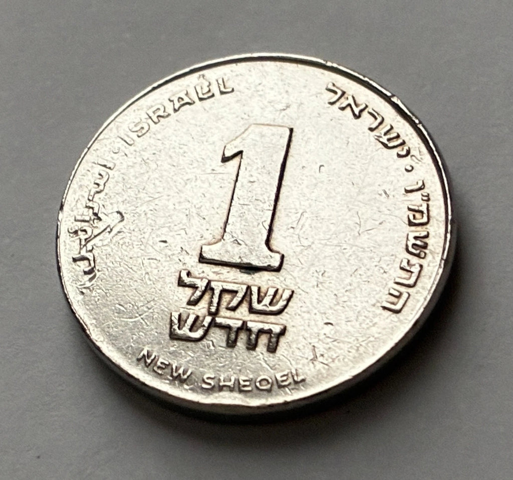 1 New Sheqel 1992 | Israel | Lilie | Kupfer-Nickel-Legierung | Historische Münze