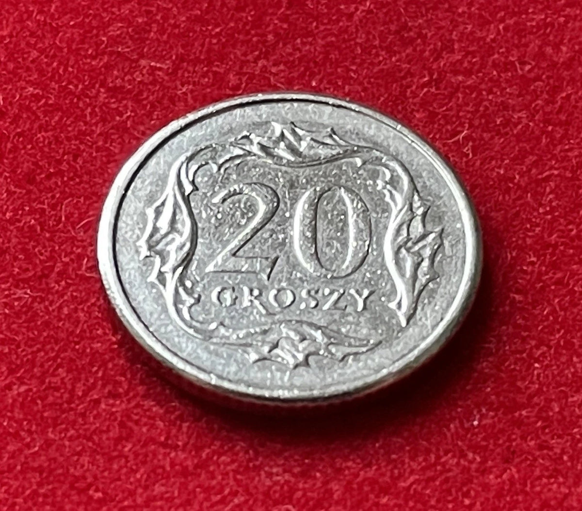 20 Groszy 2008 | Polen | Polnischer Zloty | Kupfer-Nickel Münze | schön