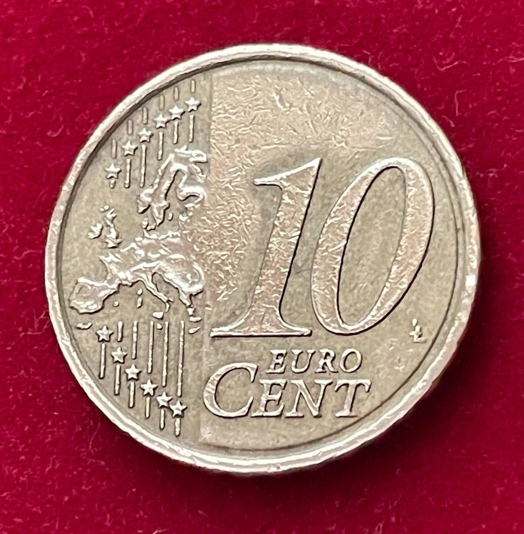 10 Cent 2009 | Slowakei | Burg Bratislava | Nordisches Gold Münze