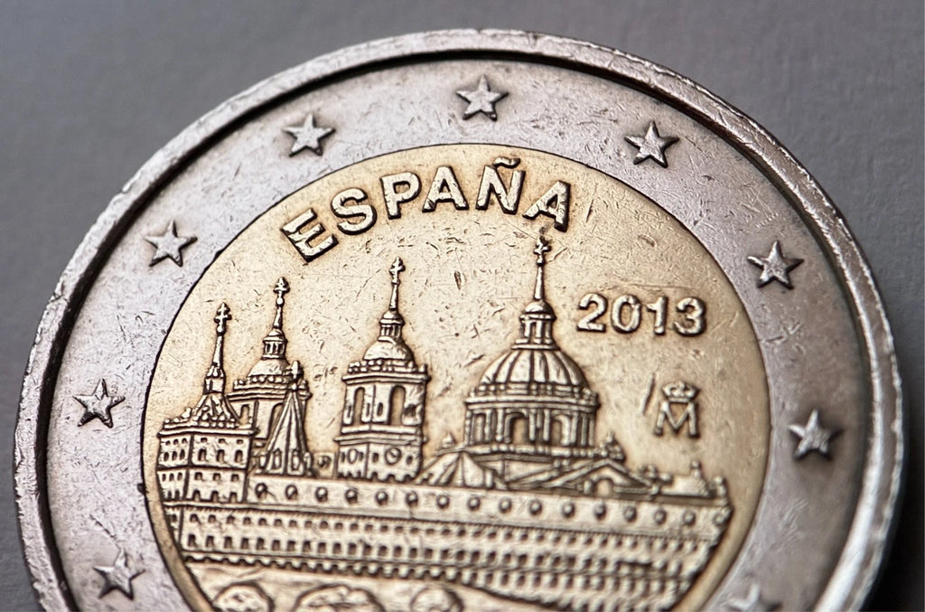 2 Euro 2013 | Spanien | Klosterschloss Escorial | Bi-Metall Gedenkmünze | schön