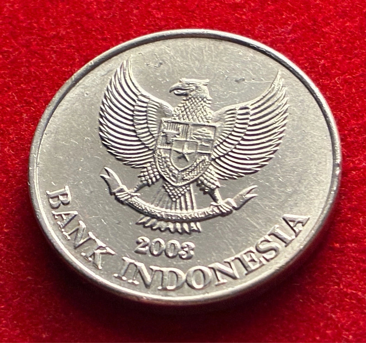 200 Rupiah 2003 | Indonesien | Bali-Star (Jalak Bali) | Aluminium Münze | schön