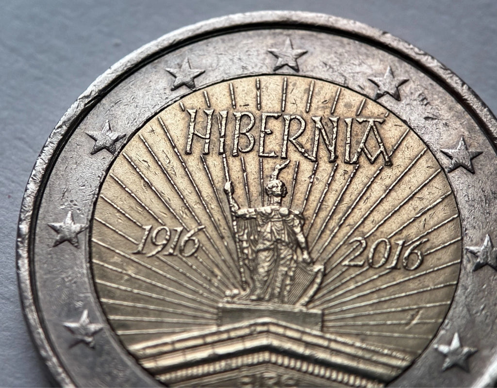2 Euro 2016 | Irland | 100 Jahre Osteraufstand Hibernia | Bi-Metall Münze