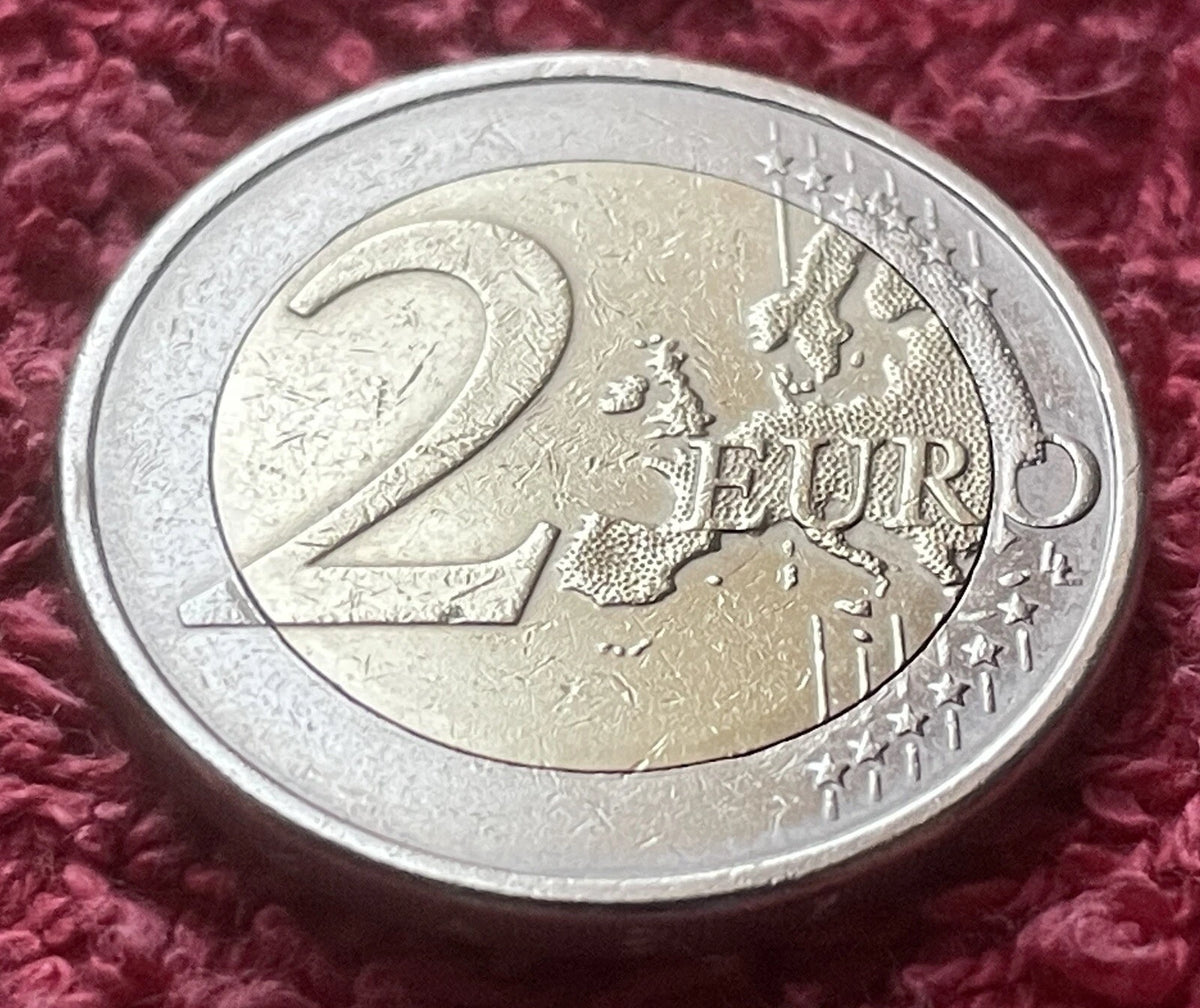 2 Euro 2008 | Zypern | Idol von Pomos | Bi-Metall Münze | schön