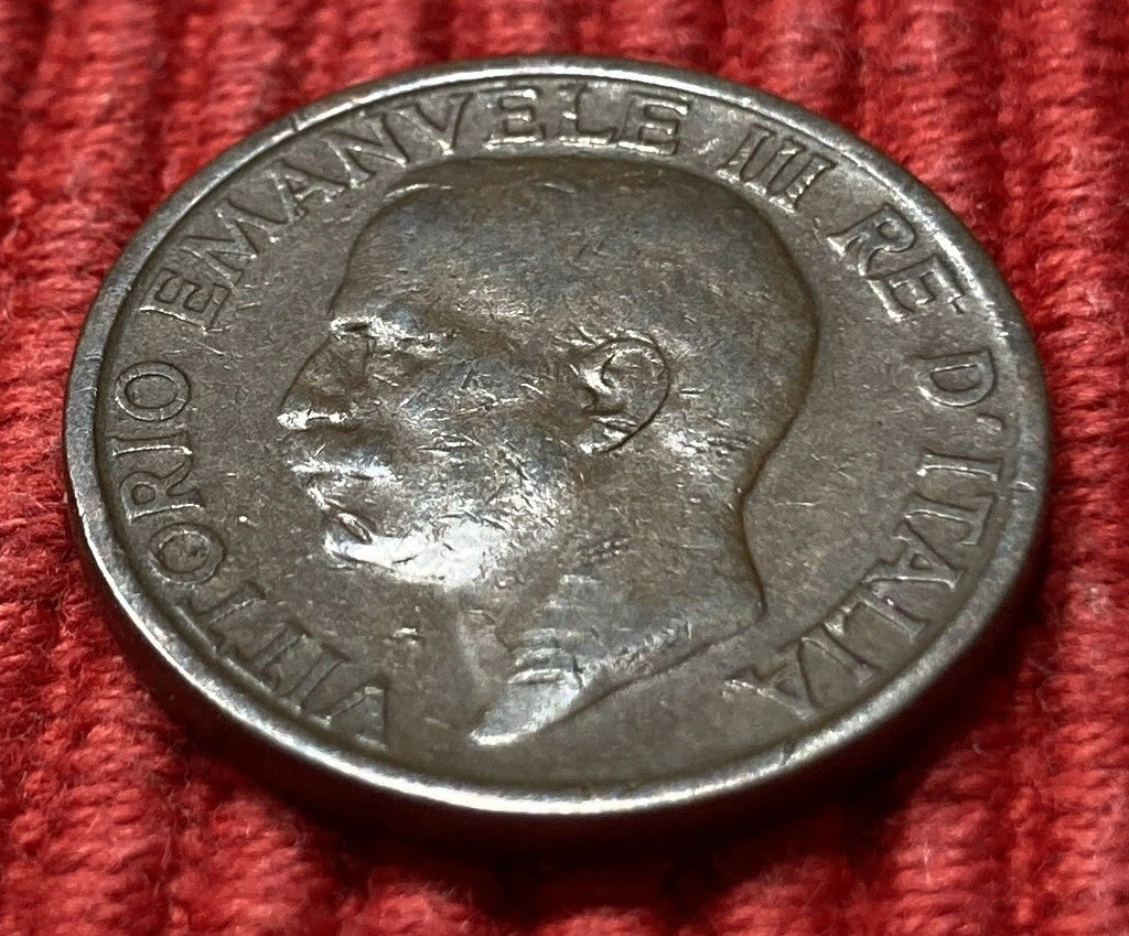 10 Centesimi 1920 R | Italien | König Vittorio Emanuele III. | Kupfer | Historische Münze