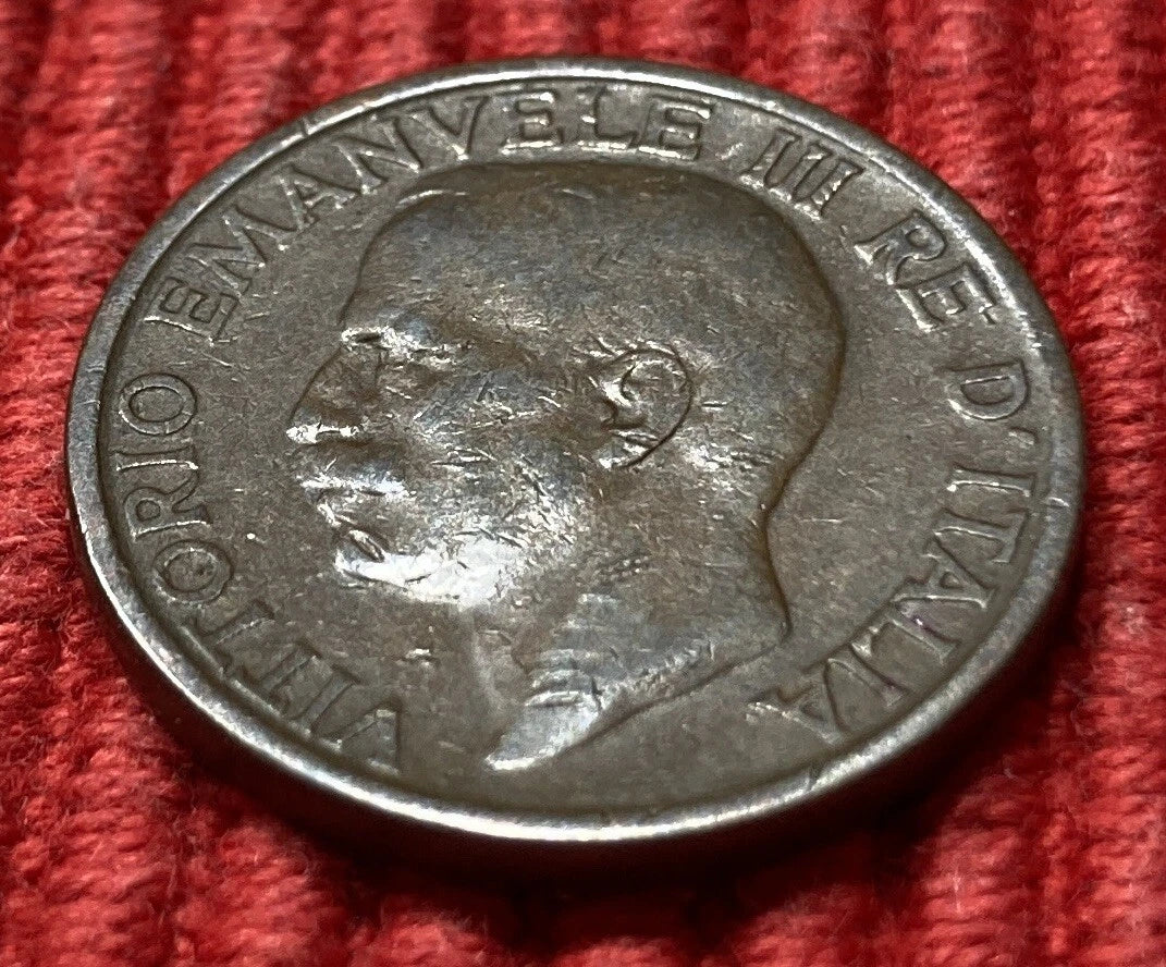 10 Centesimi 1920 R | Italien | König Vittorio Emanuele III. | Kupfer | Historische Münze