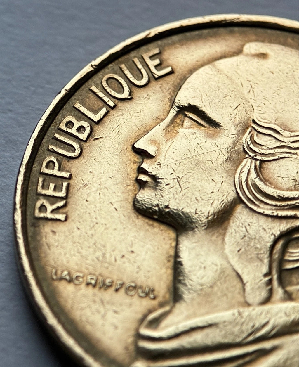 10 Centimes 1998 | Frankreich | Marianne | Aluminiumbronze Münze | vorzüglich
