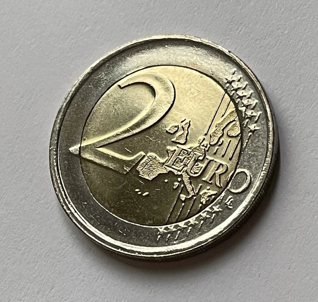 2 Euro 2002 | Luxemburg | Großherzog Henri | Bi-Metall Münze | schön