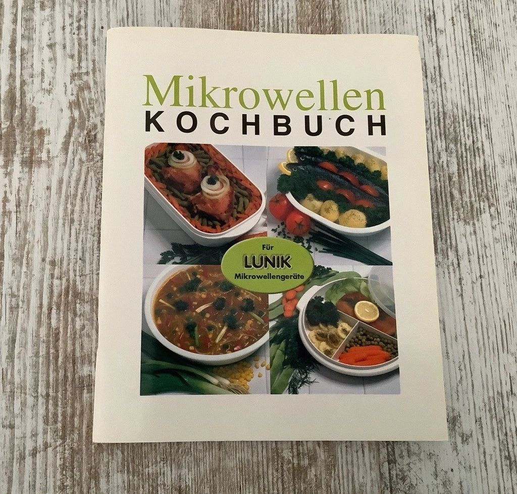 Mikrowellen Kochbuch – Für LUNIK Mikrowellengeräte / Rezepte & Anleitungen / Sehr guter Zustand