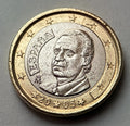 1 Euro 2005 | Spanien | König Juan Carlos I. | Bi-Metall Münze