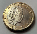1 Euro 2002 | Luxemburg | Großherzog Henri | LËTZEBUERG | Bi-Metall Münze
