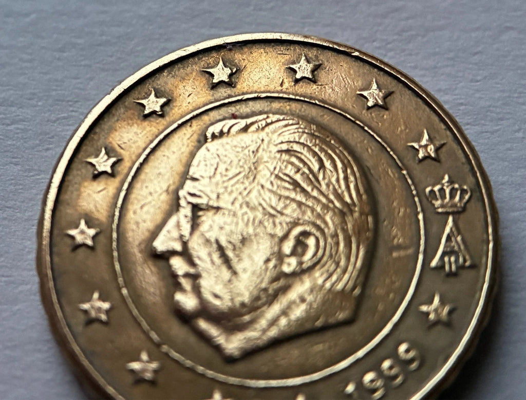 10 Cent 1999 | Belgien | König Albert II. | Nordisches Gold Münze
