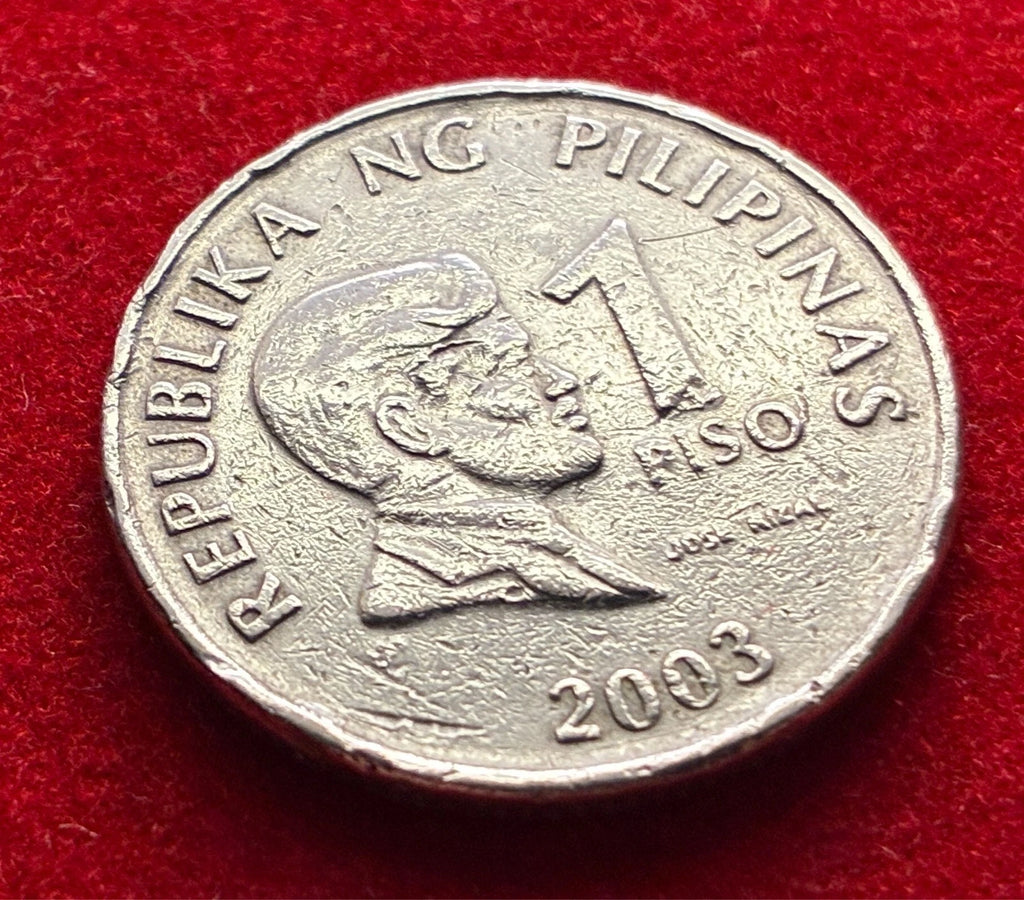 1 Piso 2003 | Philippinen | José Rizal | Kupfer-Nickel-Münze