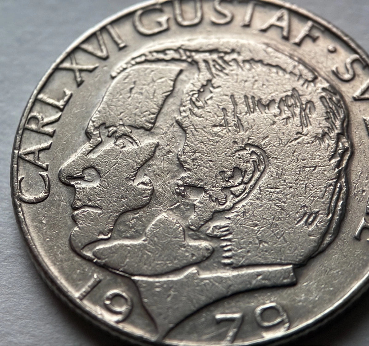 1 Krona 1979 | Schweden | König Carl XVI. Gustaf | Schwedische Krone | Münze
