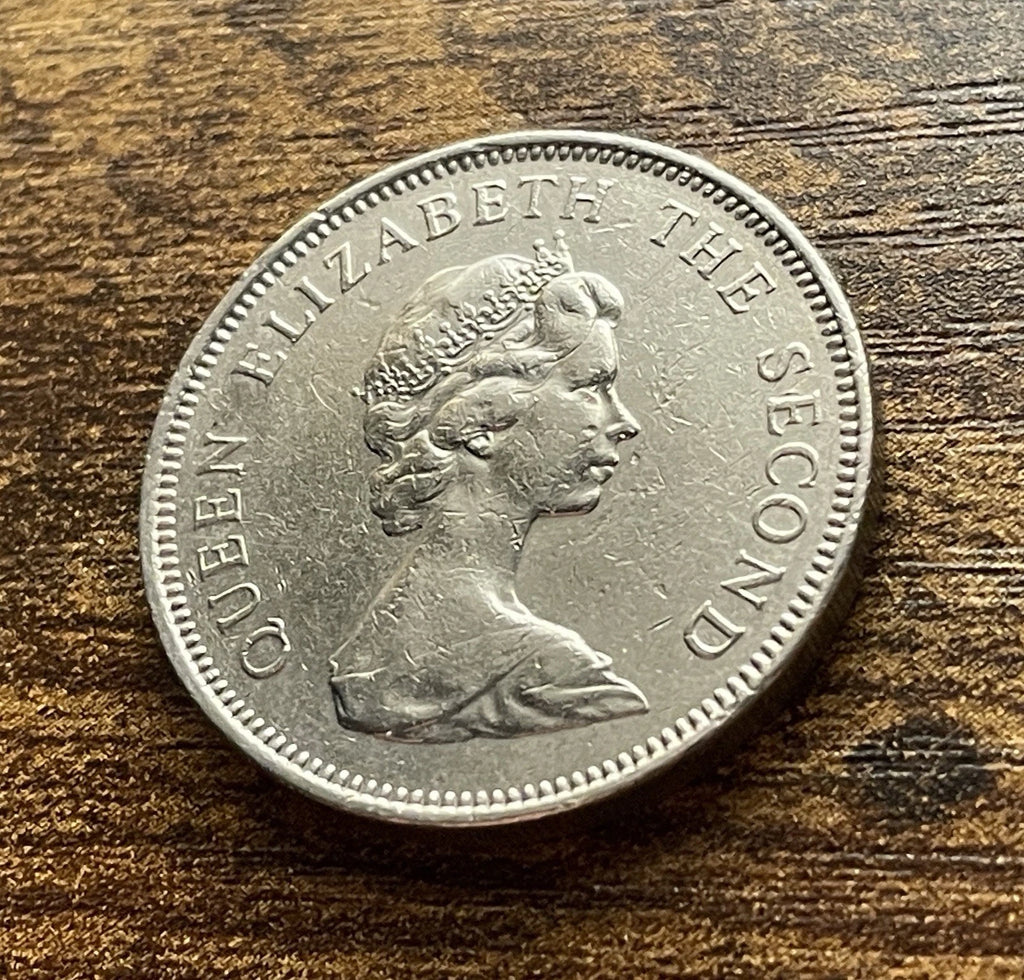 10 New Pence 1975 | Jersey | Bailiwick of Jersey | Elizabeth II. | Kupfer-Nickel Münze | schön