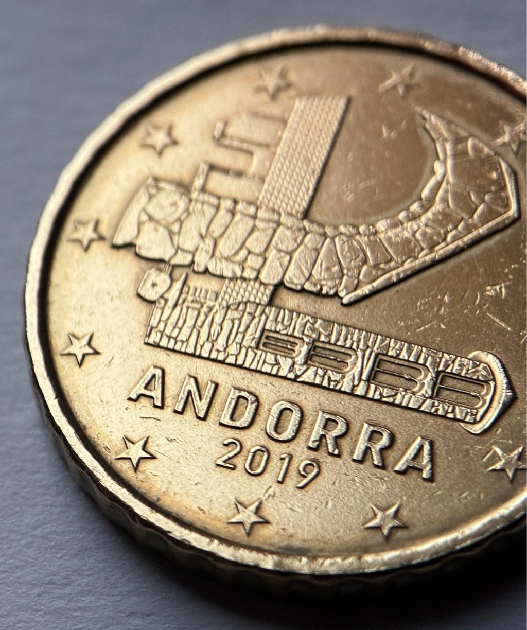 10 Cent 2019 | Andorra | Sant Martí de la Cortinada | Nordisches Gold Münze