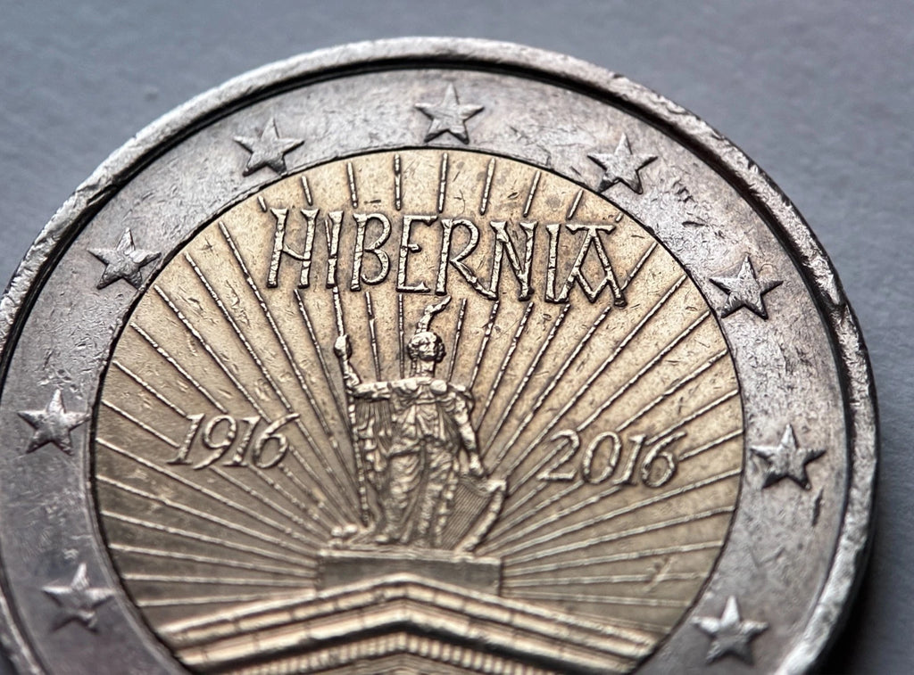 2 Euro 2016 | Irland | 100 Jahre Osteraufstand Hibernia | Bi-Metall Münze