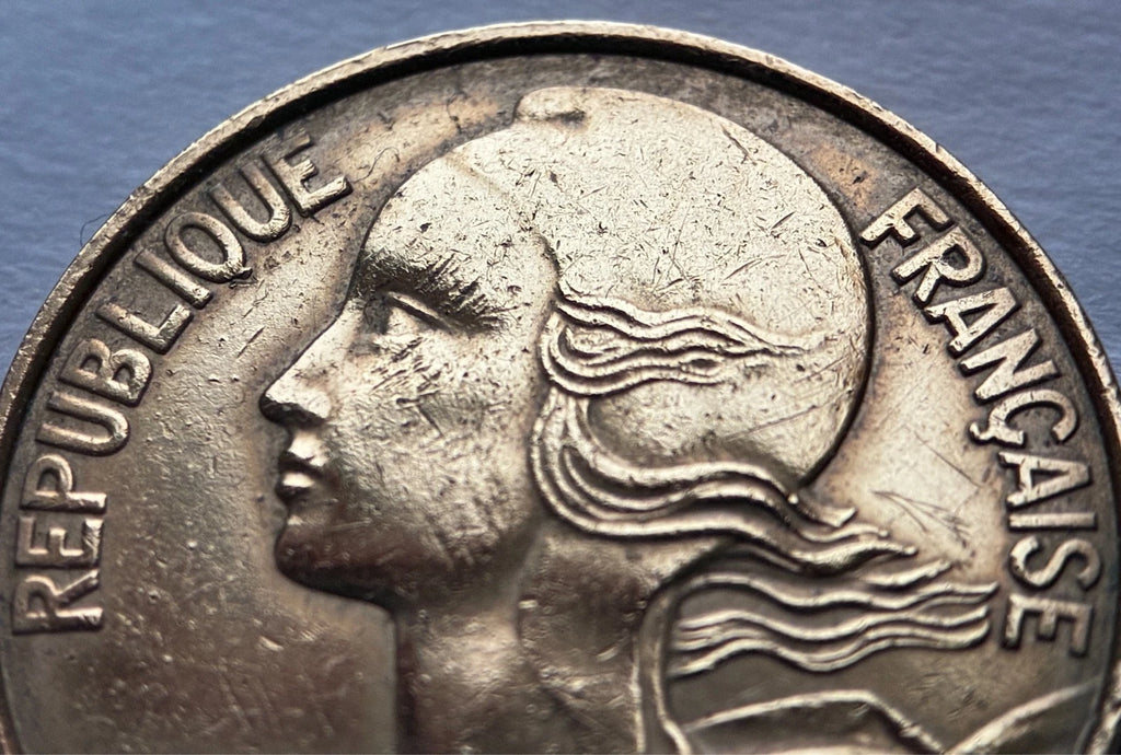 20 Centimes 1996 | Frankreich | Marianne | Aluminiumbronze Münze | schön