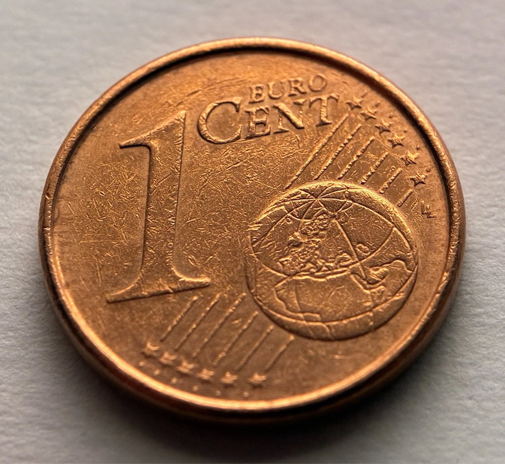 1 Cent 2005 | Spanien | Kathedrale von Santiago de Compostela | Verkupferter Stahl | Sammlermünze