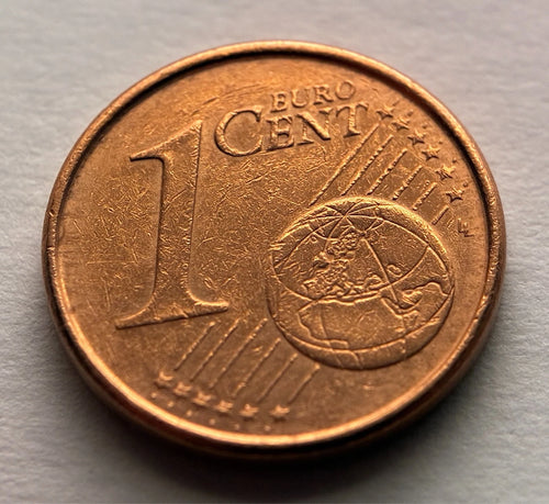 1 Cent 2005 | Spanien | Kathedrale von Santiago de Compostela | Verkupferter Stahl | Sammlermünze