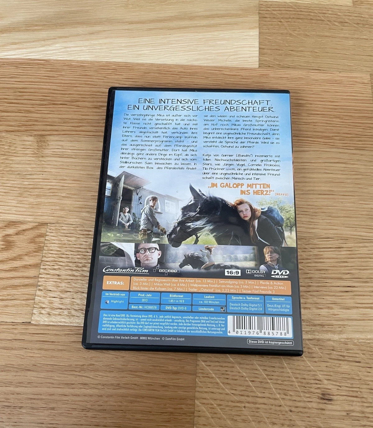 Ostwind - Zusammen sind wir frei (DVD) | Familienfilm & Pferde-Abenteuer | Sehr guter Zustand
