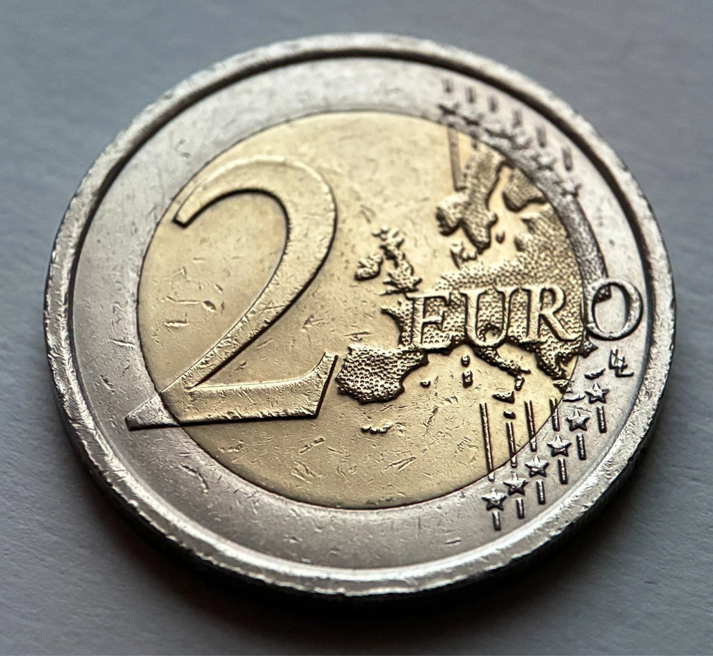 2 Euro 2021 | Italien | Danke / Grazie | Gesundheitsberufe | Bi-Metall Gedenkmünze | schön