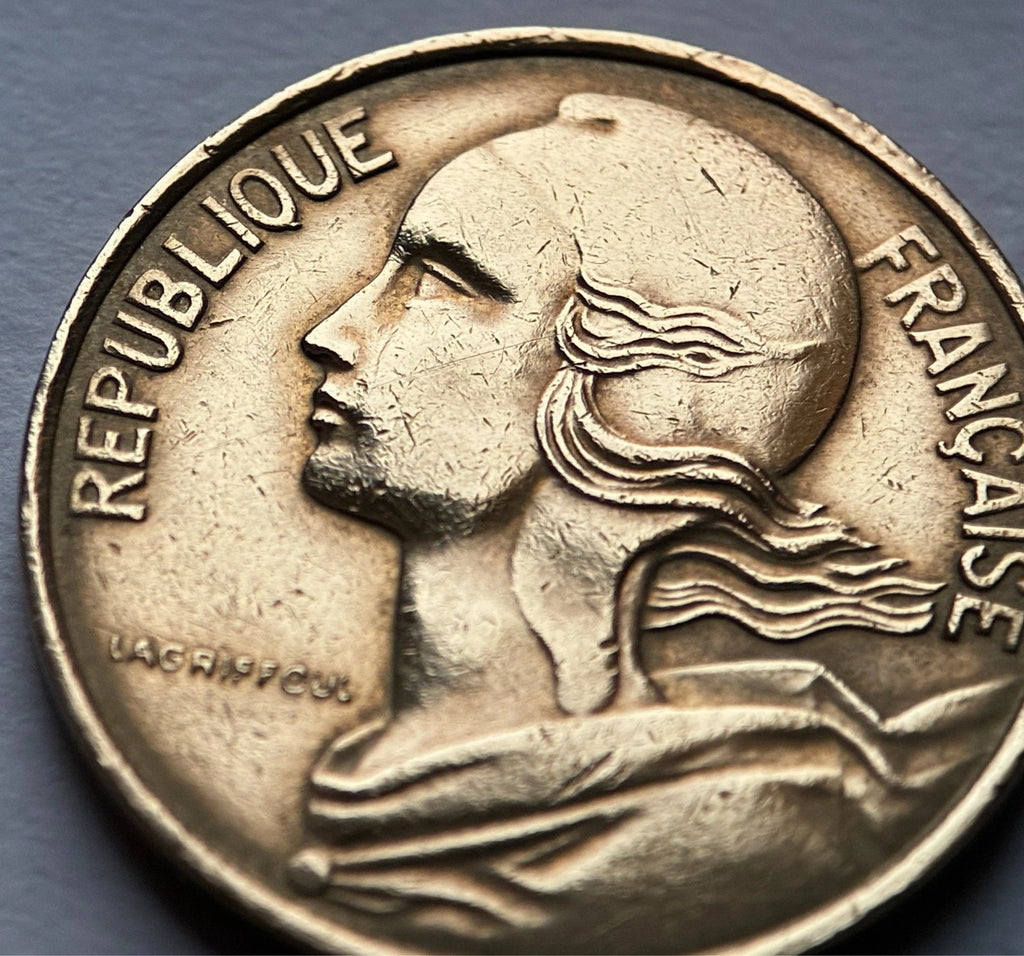 10 Centimes 1998 | Frankreich | Marianne | Aluminiumbronze Münze | vorzüglich