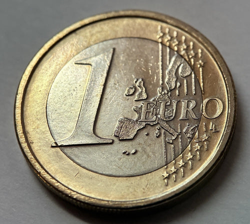 1 Euro 2002 | Luxemburg | Großherzog Henri | LËTZEBUERG | Bi-Metall Münze