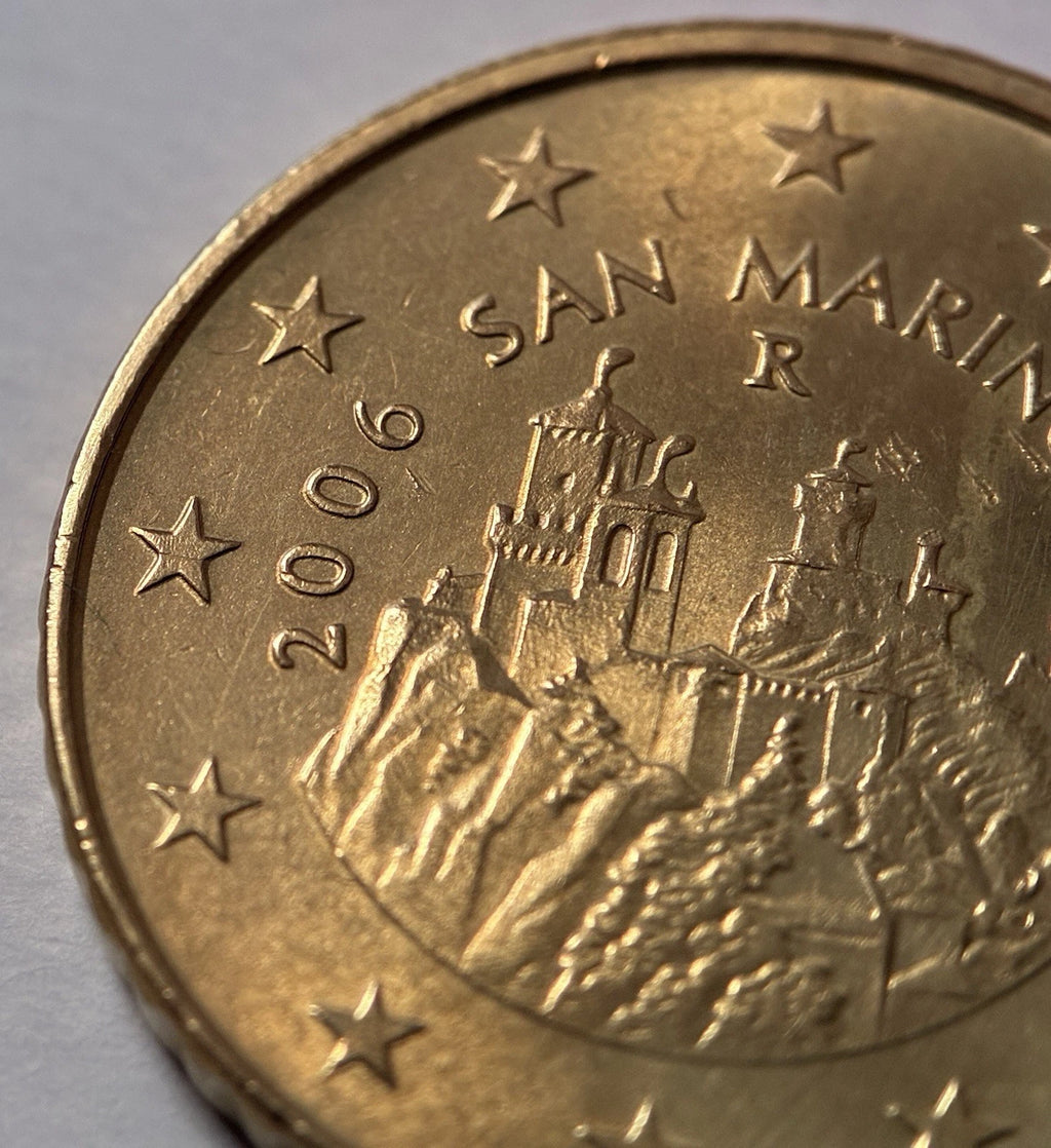 50 Cent San Marino 2006 – Euromünze „Drei Türme“