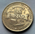 200 Lire 1996 | Italien | 100 Jahre Zollakademie Gedenkmünze