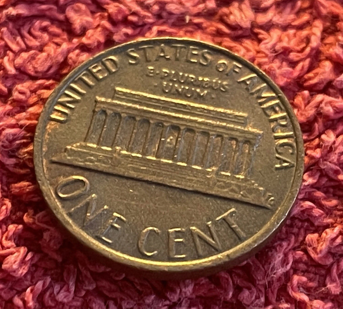 1 Cent 1981 USA | Lincoln Memorial Cent | Kupfer-Zink | Sammlermünze